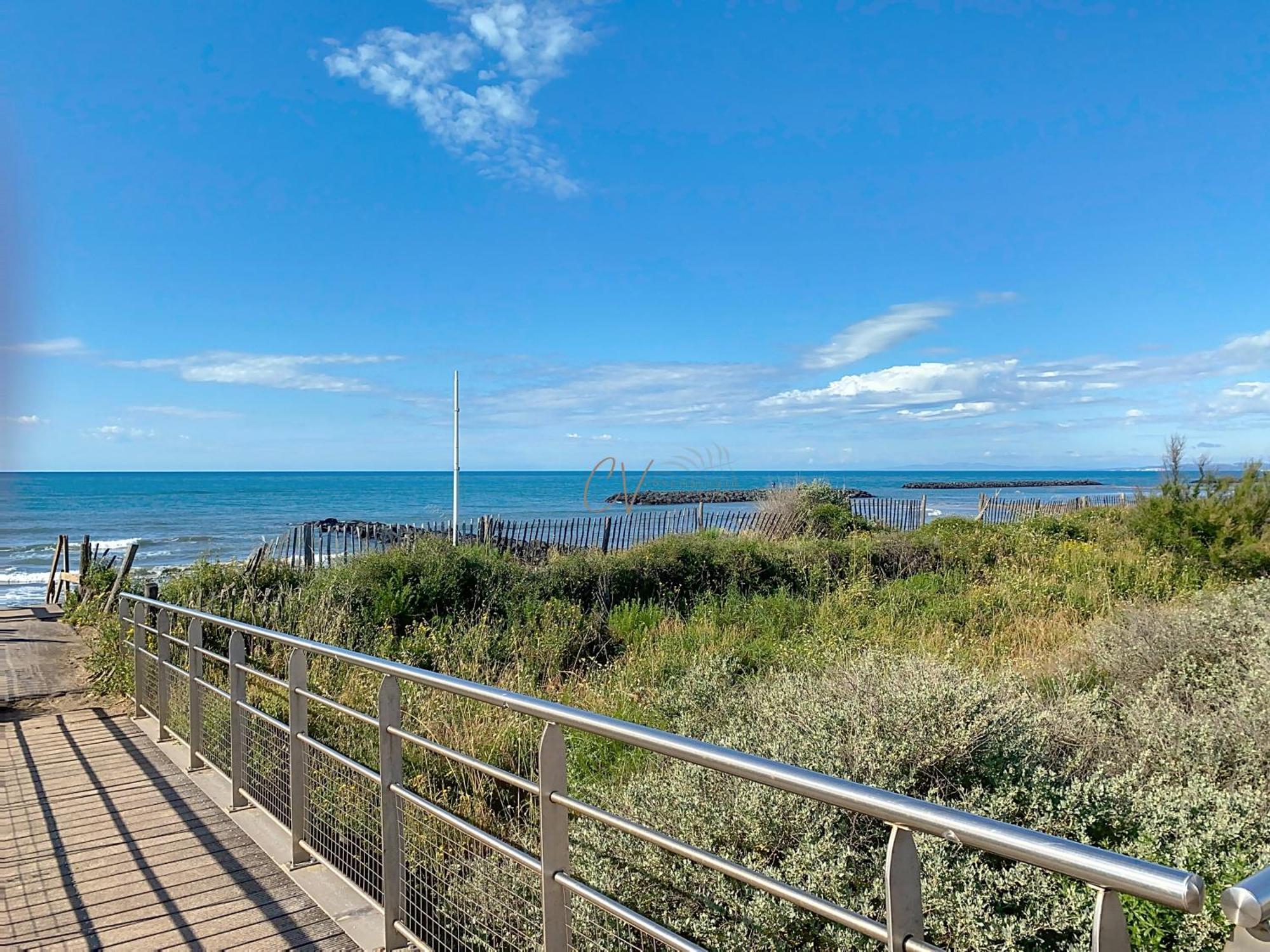 Maison "Douceurs D'Ete " Maison De Vacances Bord De Mer A Vias Plage - 600M De La Plage Et Du Canal Du Midi - Piscine Residentielle, Wifi Fibre, Activites Et Loisirs Ngoại thất bức ảnh